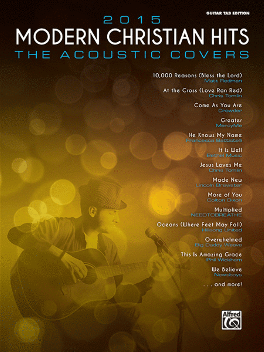 2015 Modern Christian Hits -- The Acoustic Covers Acoustic Guitar scores gallery preview page 1