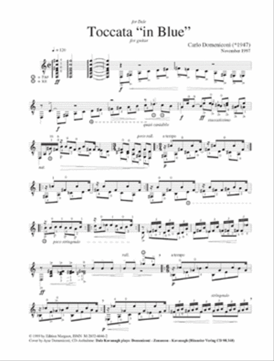 Carlo Domeniconi - Toccata in Blue