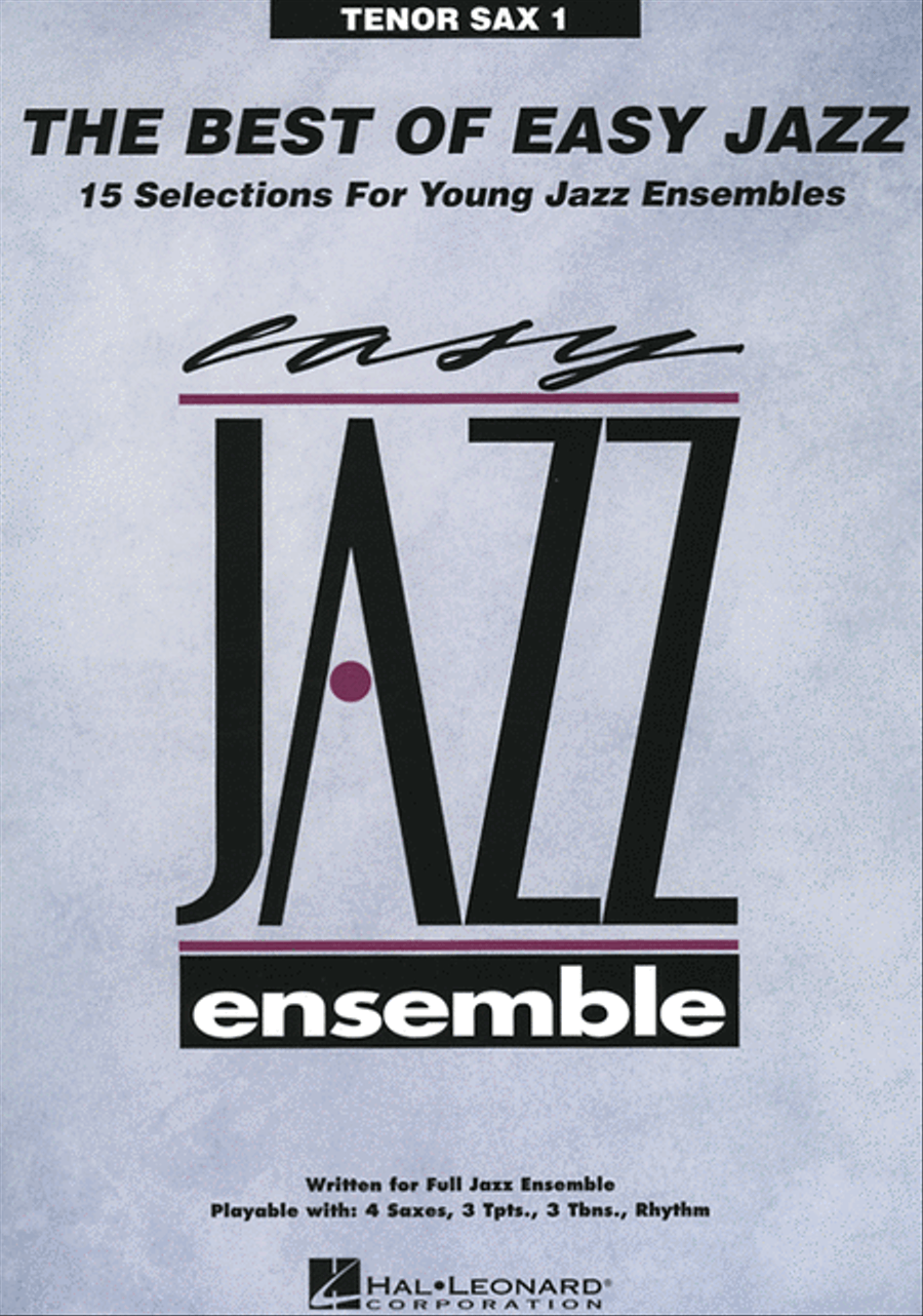 The Best of Easy Jazz – Tenor Sax 1 Jazz Ensemble scores gallery preview page 1