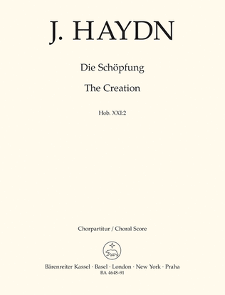 Book cover for The Creation Hob. XXI:2