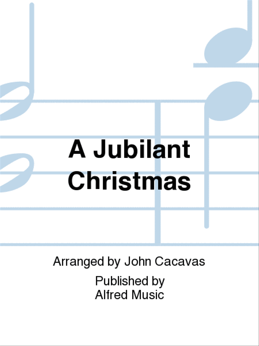 A Jubilant Christmas Concert Band scores gallery preview page 1