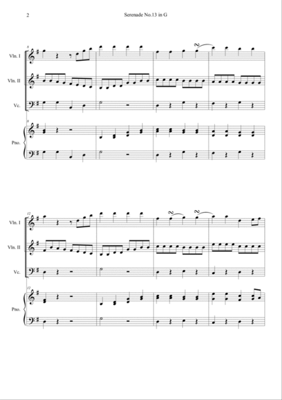 Serenade No.13 