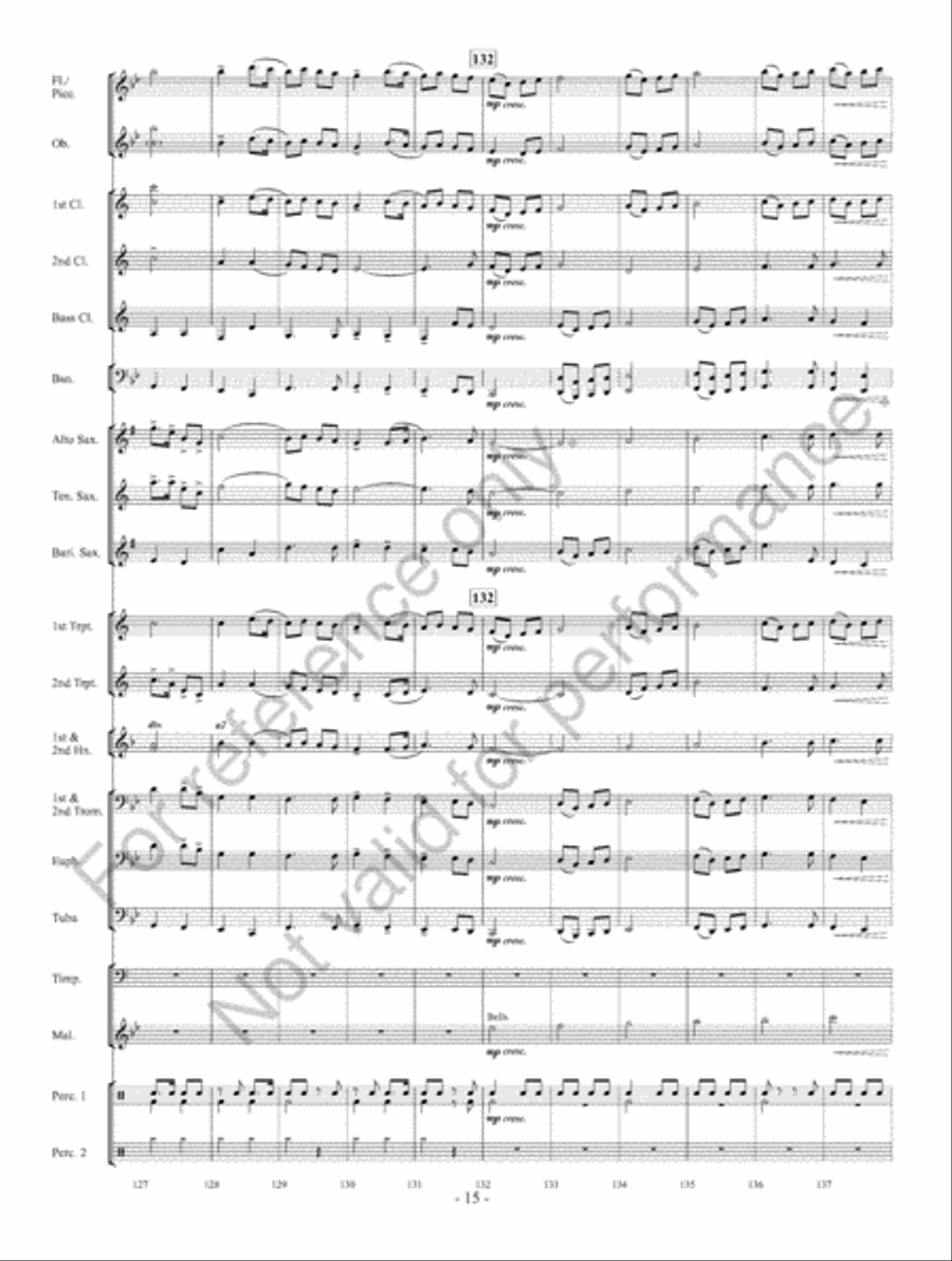 A Pirate's Tale A Pirate's Tale Concert Band scores gallery preview page 16
