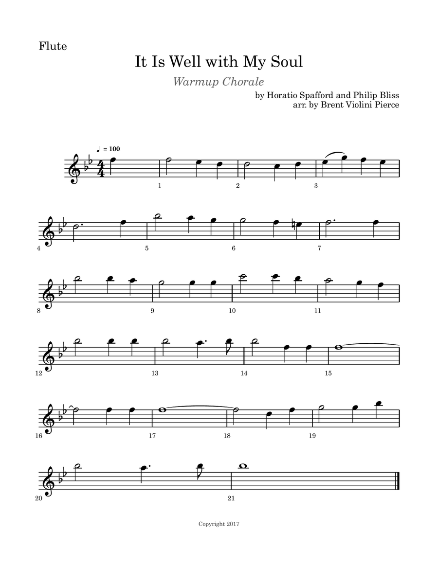 It Is Well with My Soul Concert Band scores gallery preview page 5