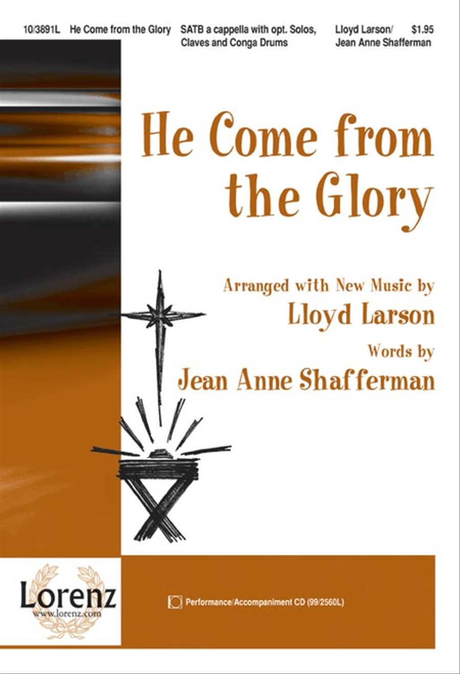 He Come from the Glory 4-Part scores gallery preview page 1