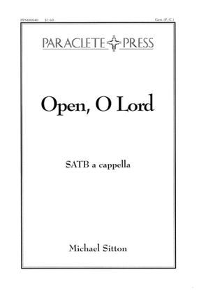 Book cover for Open O Lord