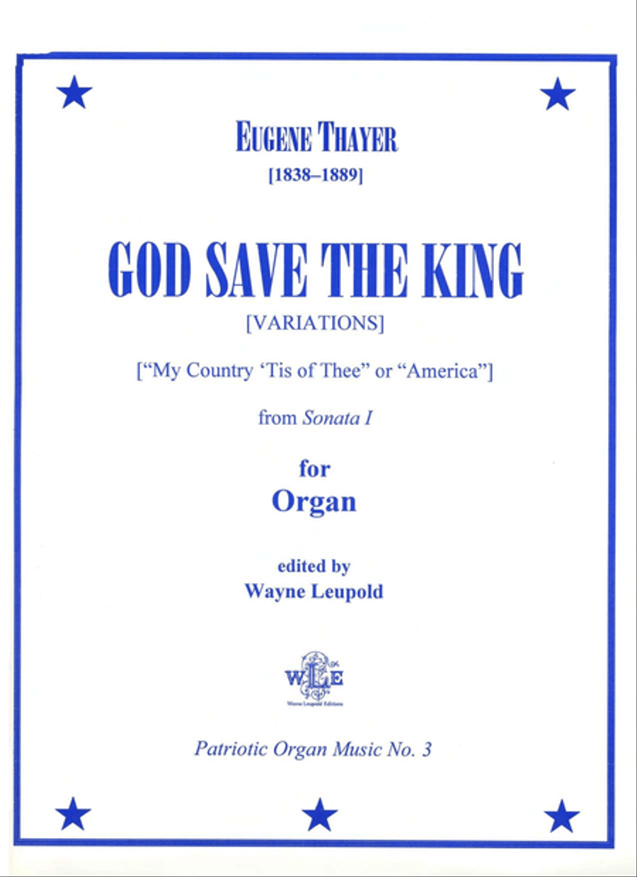 God Save the King [Variations] School and Community scores gallery preview page 1