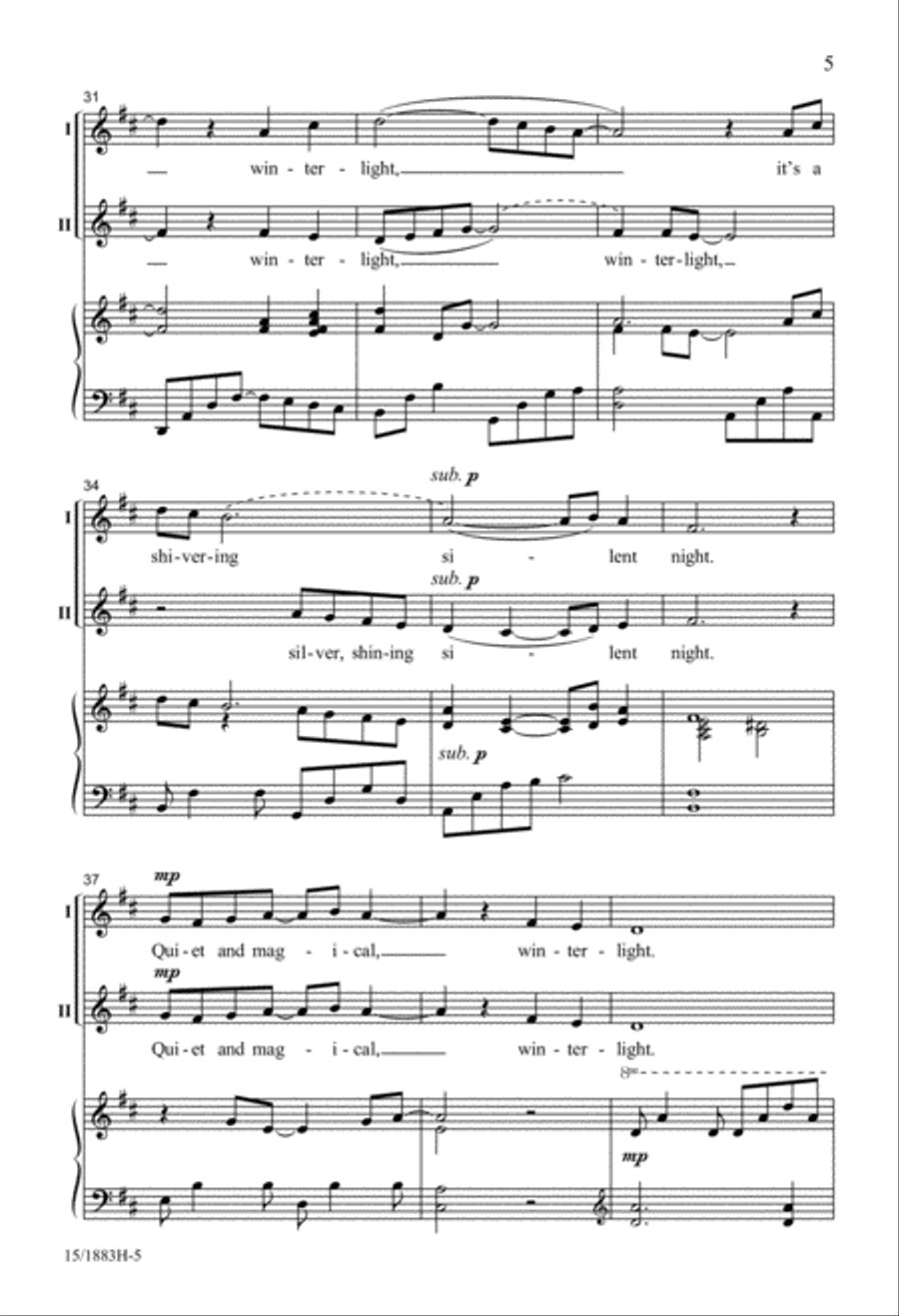 Winterlight Winterlight 2-Part scores gallery preview page 5