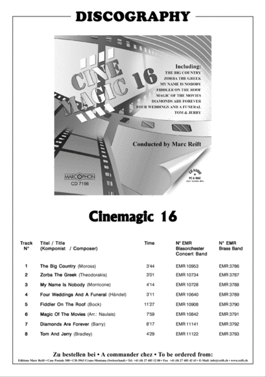Tom And Jerry Concert Band scores gallery preview page 3