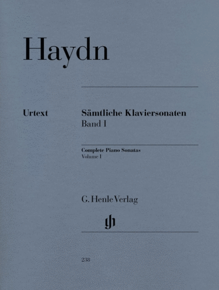 Haydn - Piano Sonatas Vol 1 Urtext