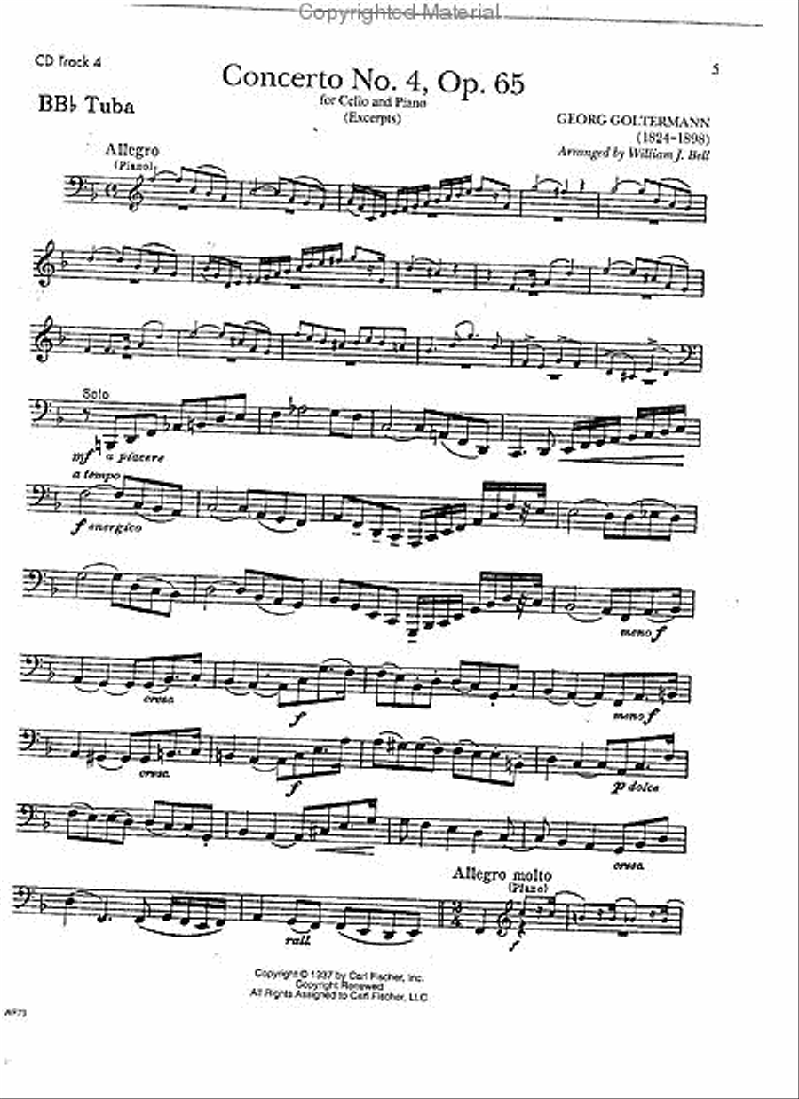 The William Bell Tuba Solo Collection Tuba scores gallery preview page 2