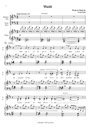 Waitī (Choir Version)