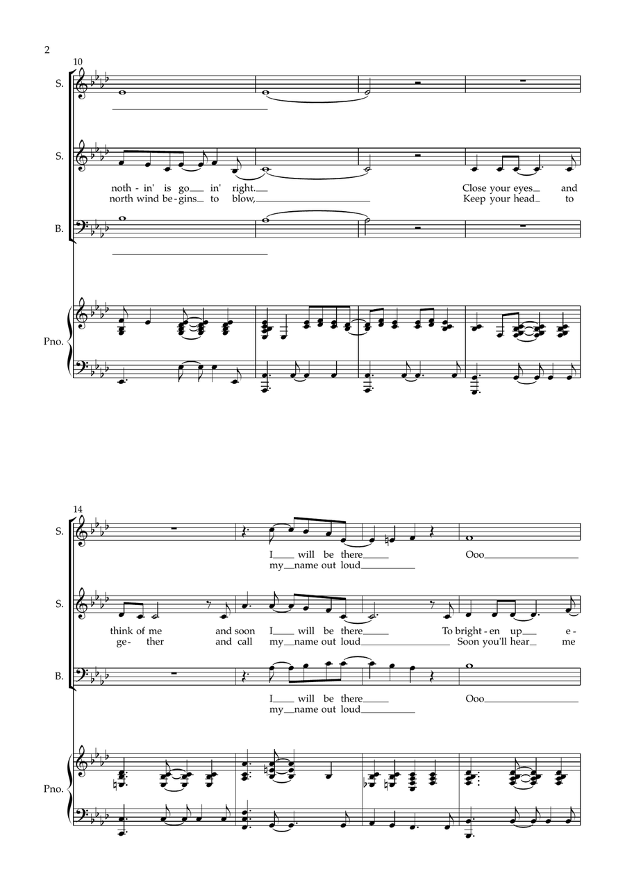 You've Got A Friend You've Got A Friend 3-Part scores gallery preview page 2