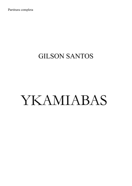 YKAMIABAS for Brass Trio