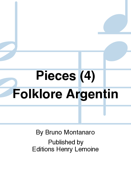 Pieces (4) Folklore Argentin