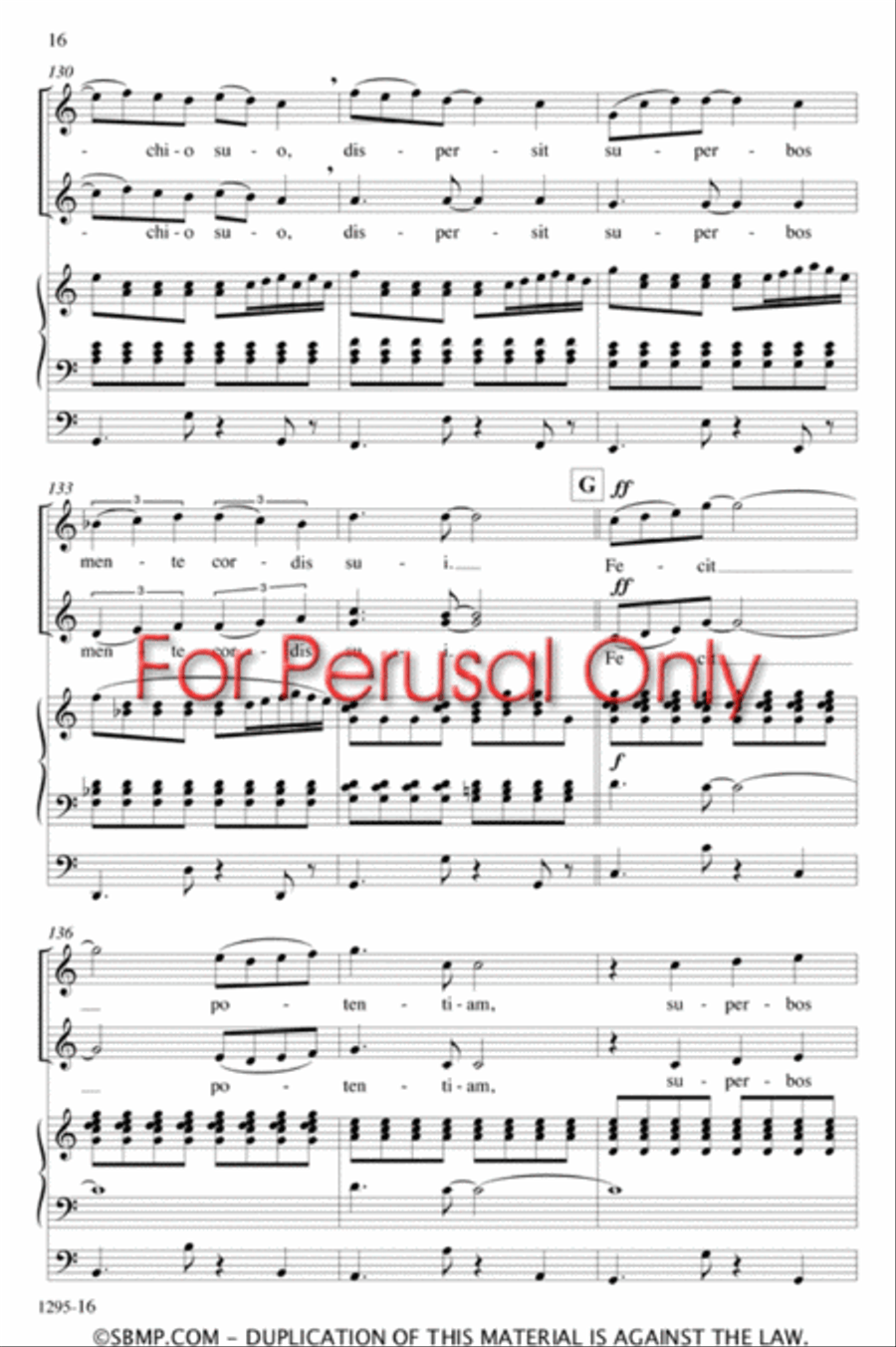 Fecit potentiam - SSAA Octavo SSAA scores gallery preview page 15