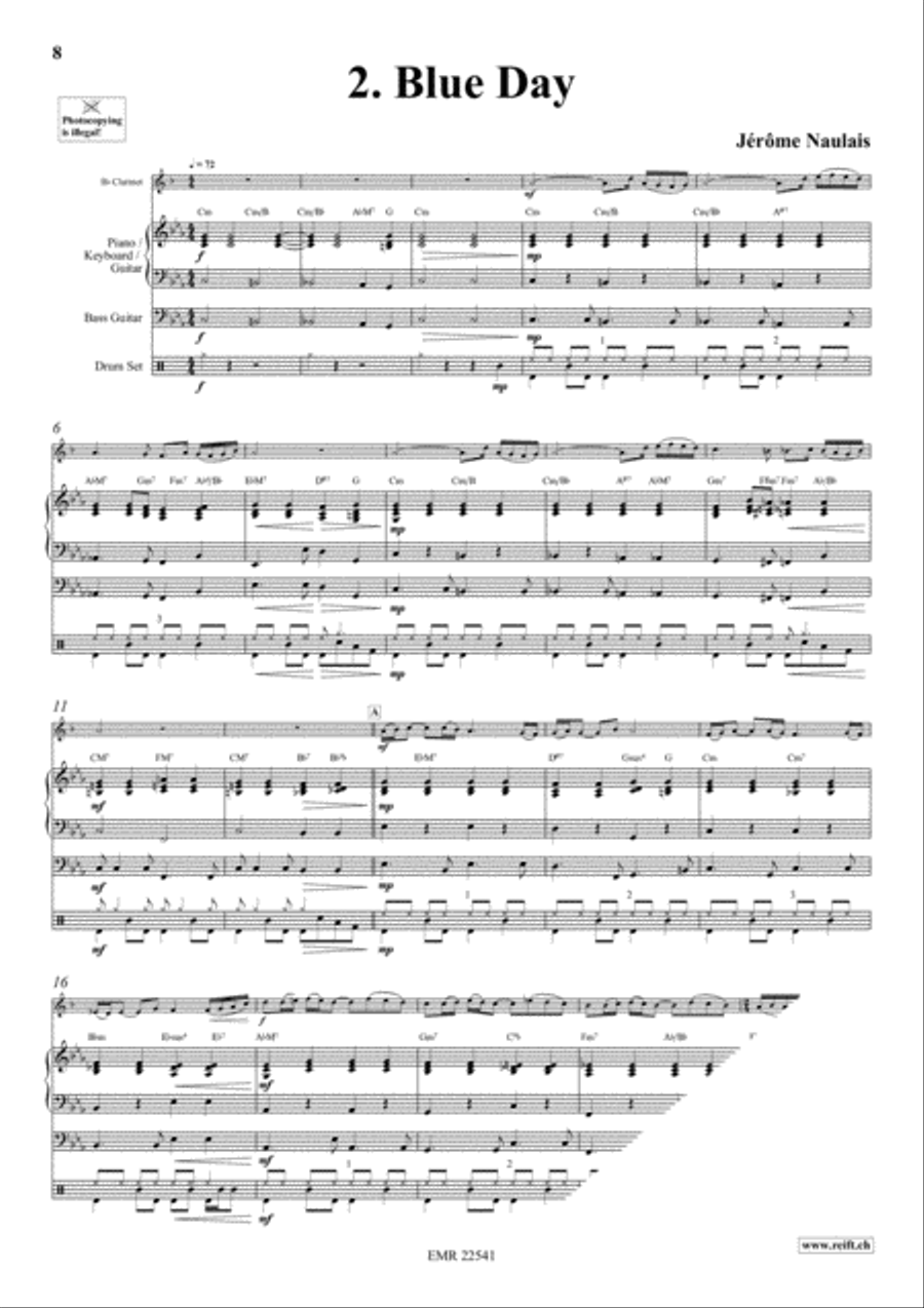 Play With Your Band Volume 2 Clarinet scores gallery preview page 4