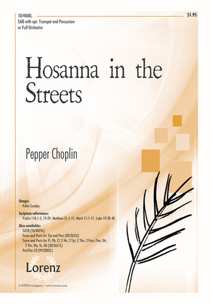 Hosanna in the Streets image number null