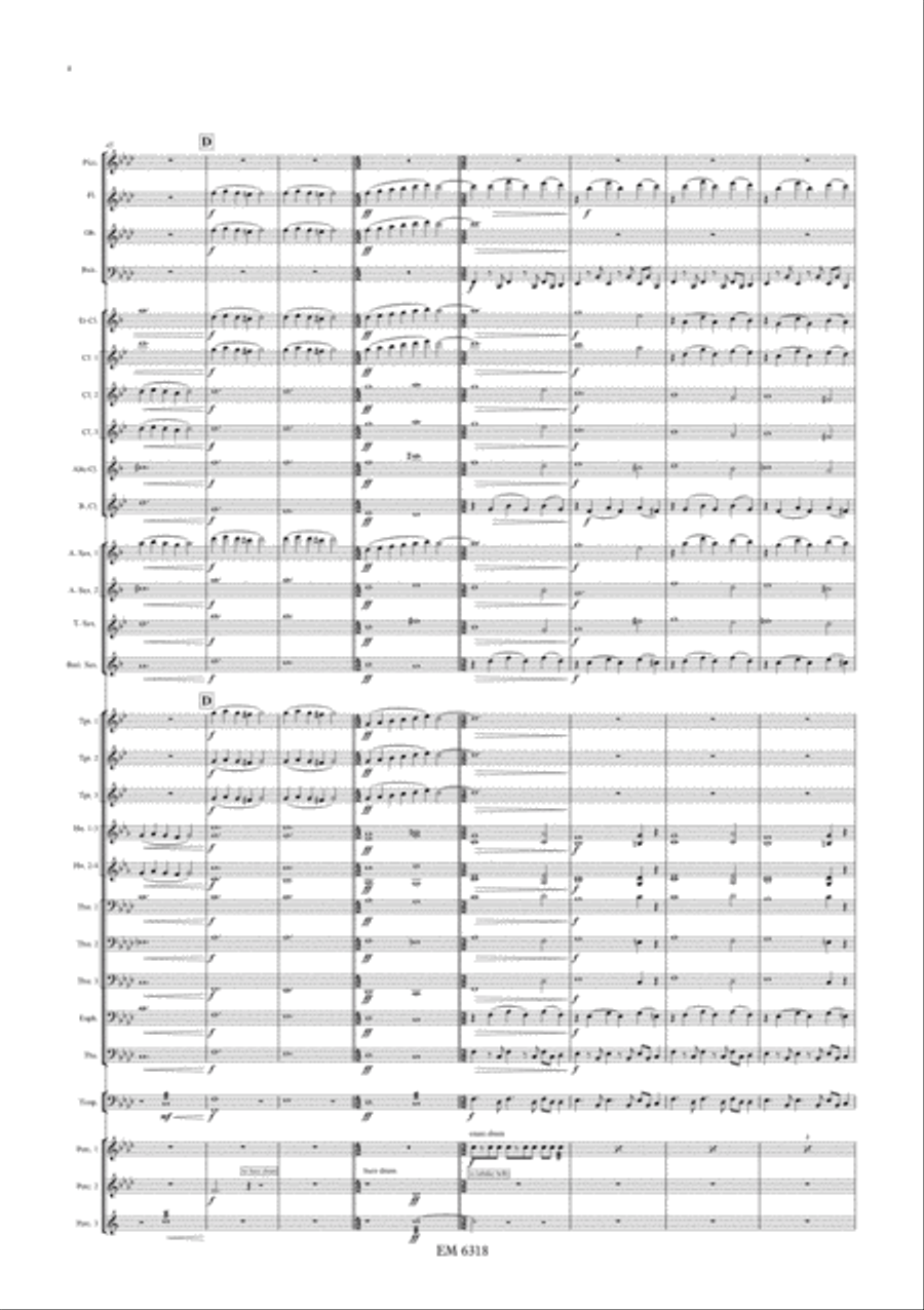 Lauras Stern und der Geheimnisvolle Drache Nian for Wind Band Concert Band scores gallery preview page 9