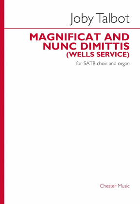 Book cover for Magnificat And Nunc Dimittis (Wells Service)