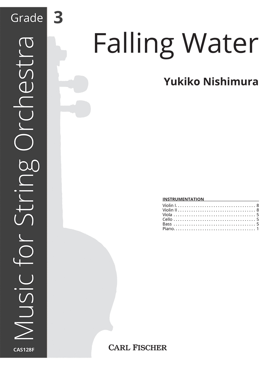 Falling Water Orchestra scores gallery preview page 1