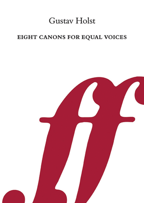 Book cover for Eight Canons for Equal Voices