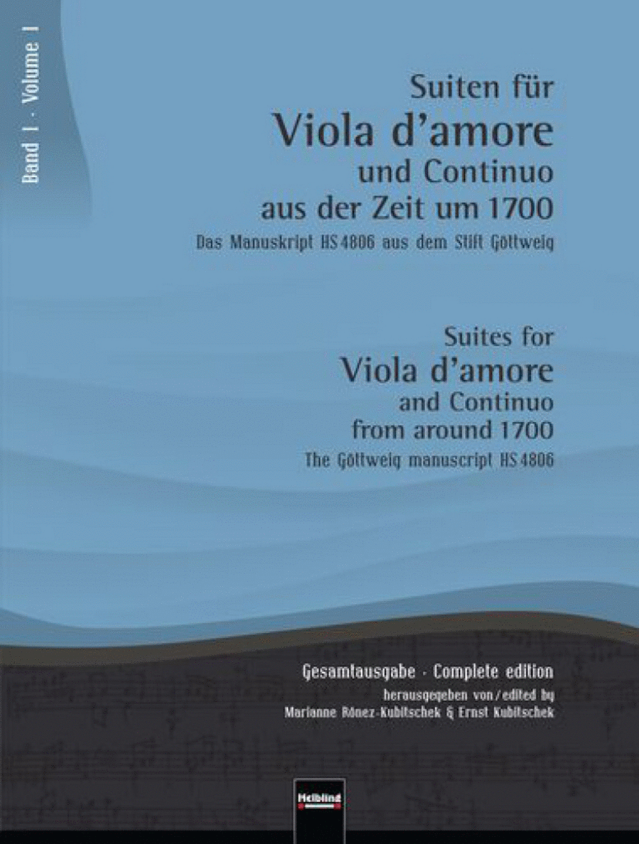 Suiten Für Viola D'Amore und Continuo 1 Viola scores gallery preview page 1