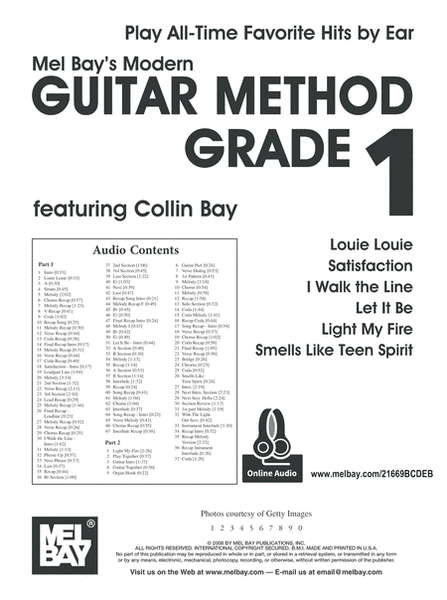 Modern Guitar Method Grade 1: Play All-Time Favorite Hits by Ear image number null