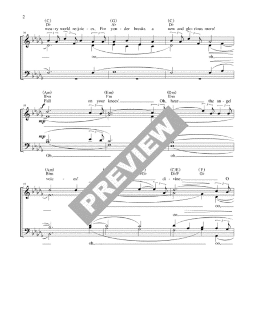 O Holy Night - Guitar edition Guitar scores gallery preview page 3