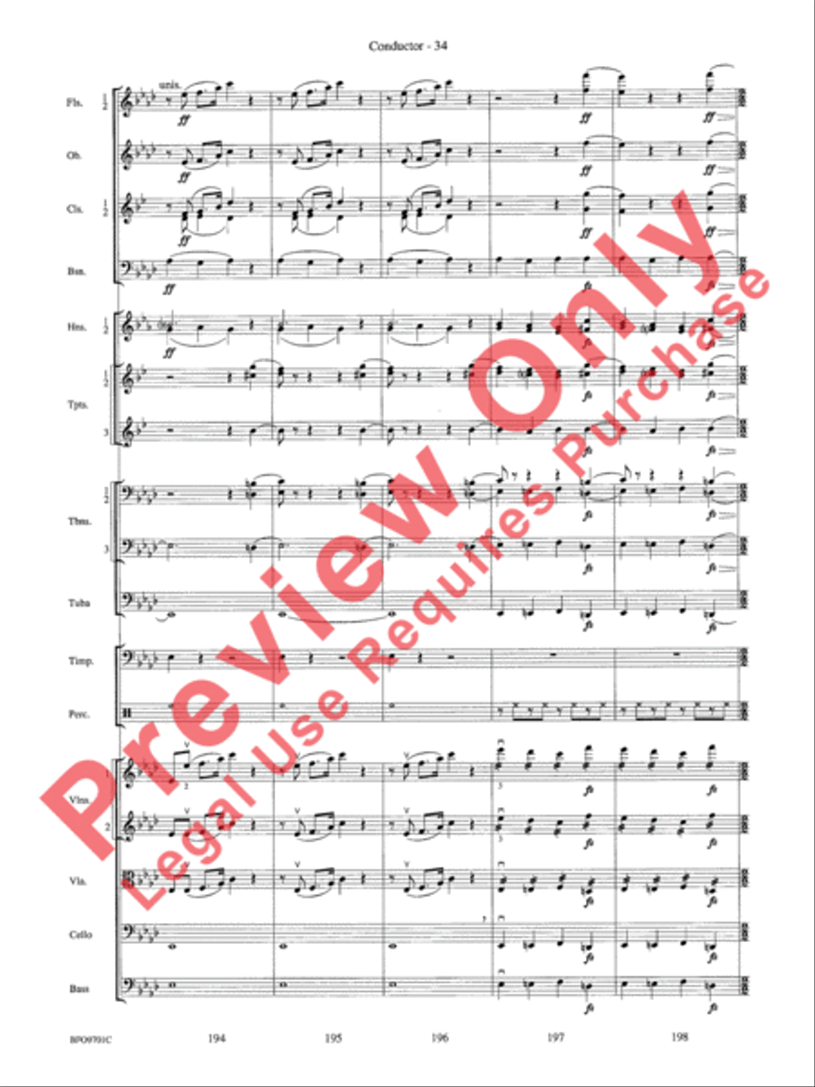 Finlandia Full Orchestra scores gallery preview page 37