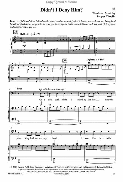 Upon This Rock - SATB Score with Performance CD image number null