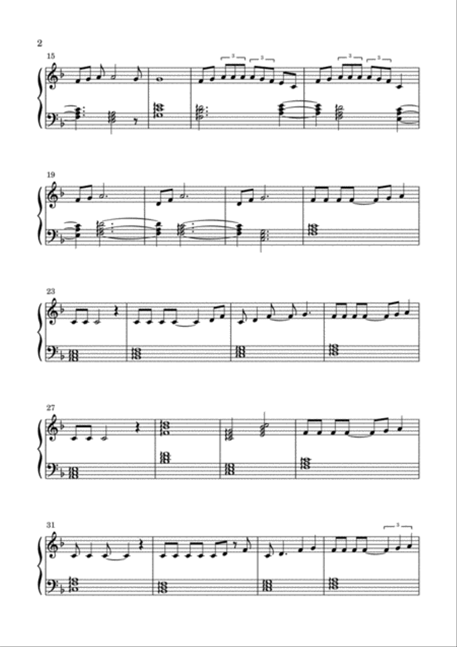Call Back In The Morning Voice scores gallery preview page 2