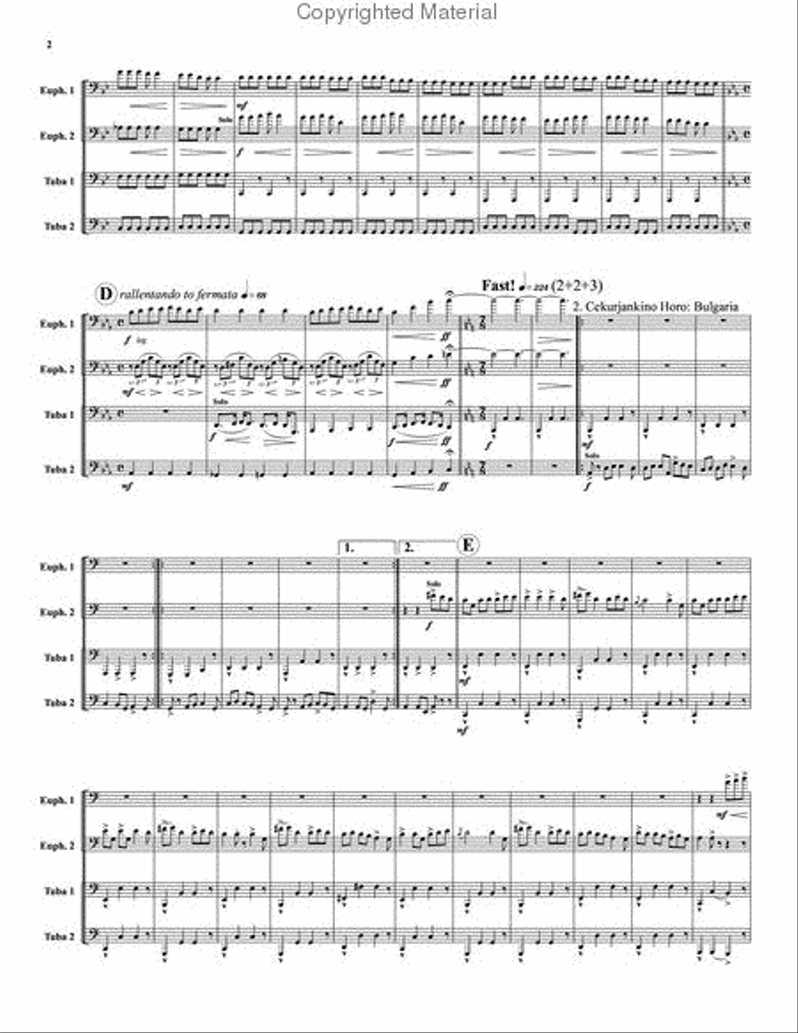 Fantasia of Eastern European Village Dances EETT scores gallery preview page 3