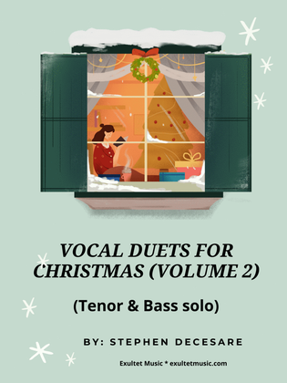 Book cover for Vocal Duets for Christmas (Volume 2) (Tenor and Bass solo)