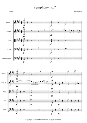 Symphony No.7 A Major 1st Op.92