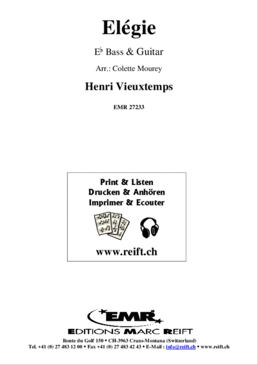 Elegie Elegie Guitar scores gallery preview page 2