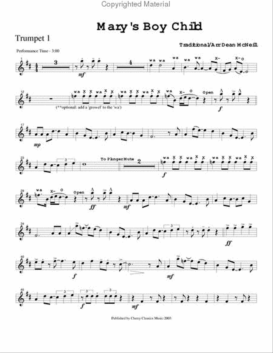 Jesus Christ is Risen Today for Brass Quartet Brass Quartet scores gallery preview page 3