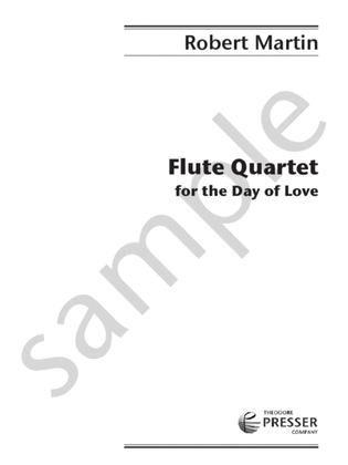 Book cover for Flute Quartet for the Day of Love