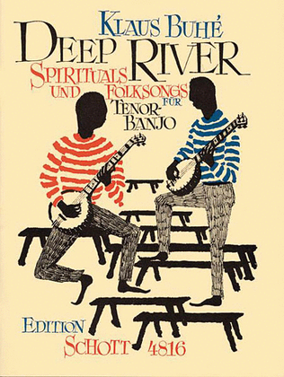 Book cover for Deep River - Folk Music for Banjo