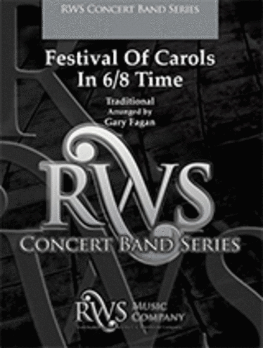 Festival of Carols in 6/8 Time Concert Band scores gallery preview page 1