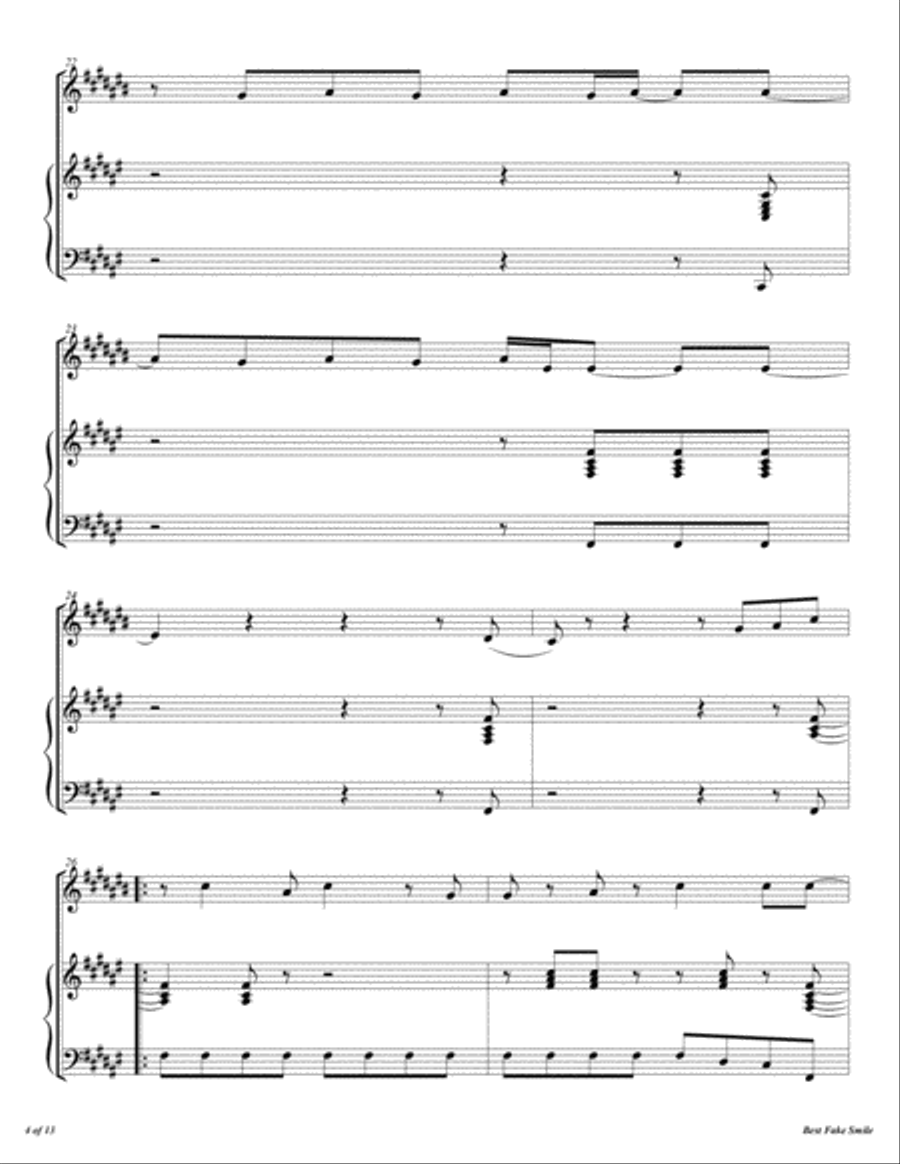 Best Fake Smile Horn scores gallery preview page 5