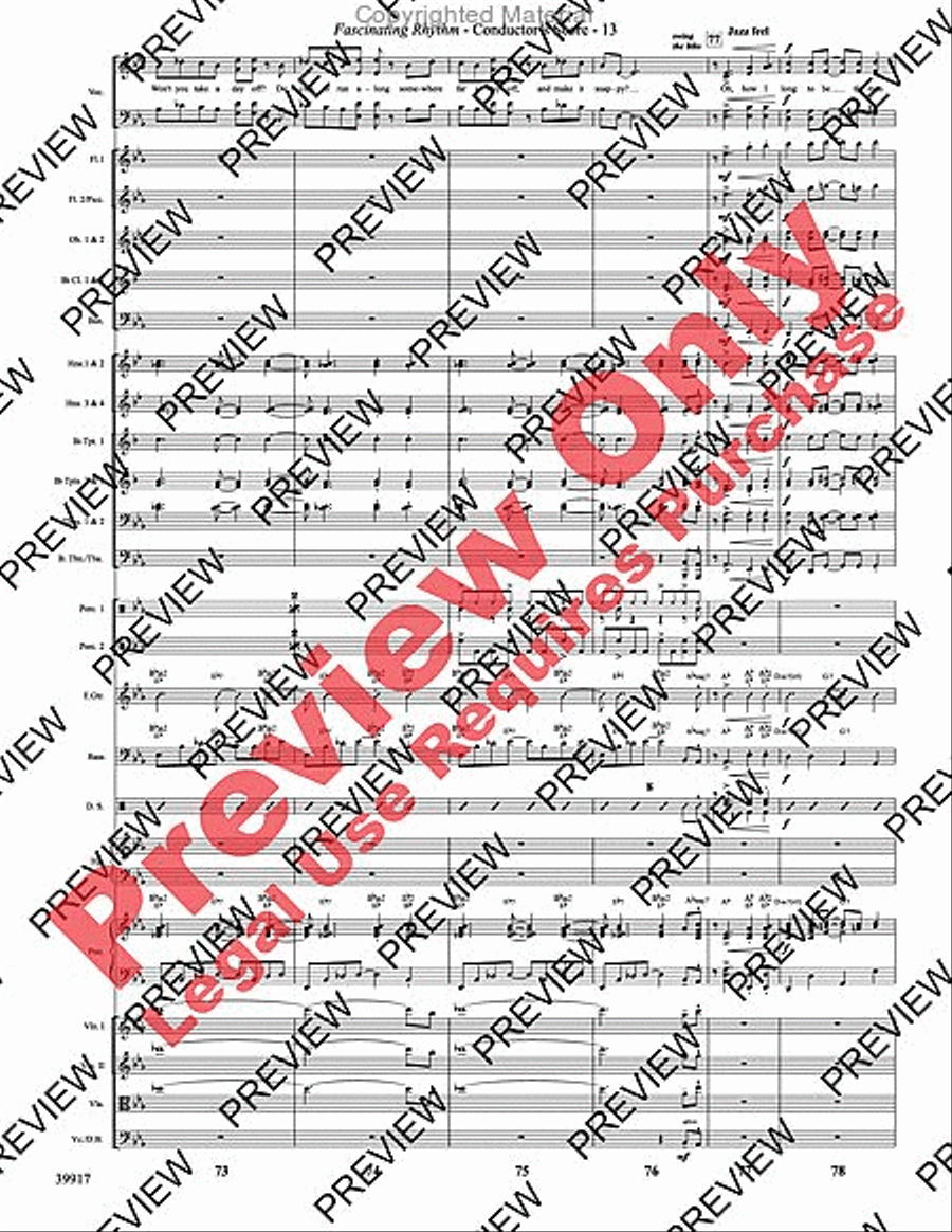 Fascinating Rhythm Choir scores gallery preview page 14