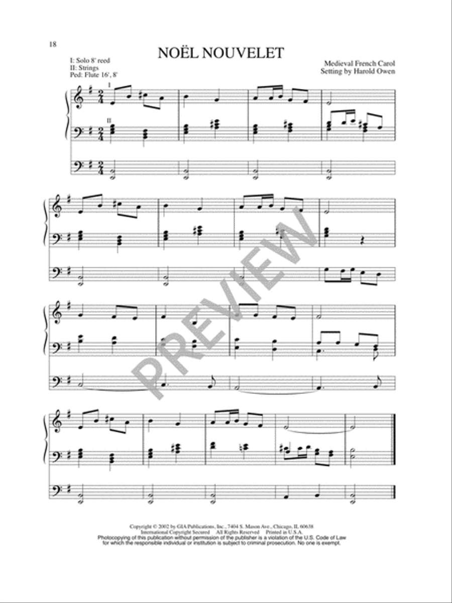 Twenty-Five Organ Harmonizations - Volume 2 Organ scores gallery preview page 20