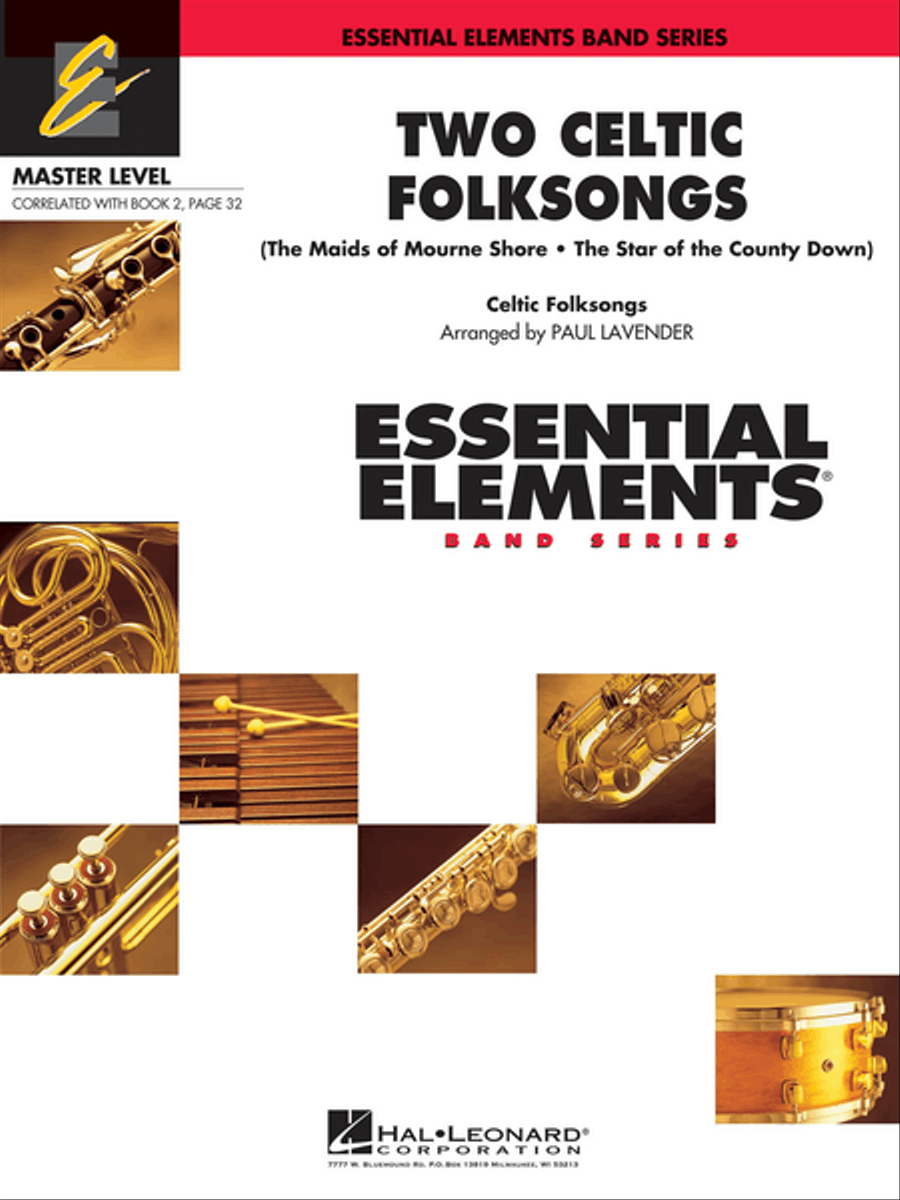 Two Celtic Folksongs Concert Band scores gallery preview page 1