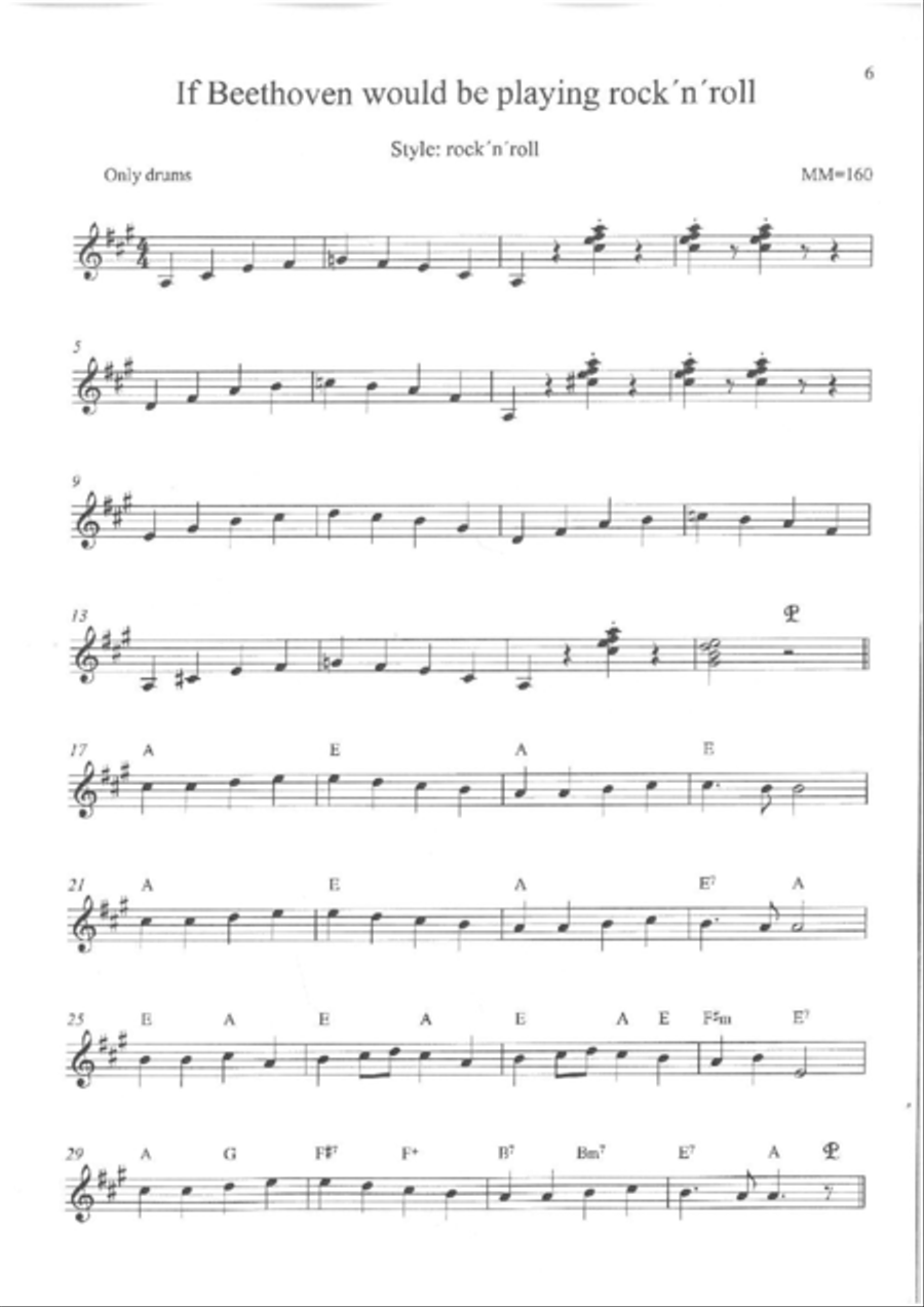 If would be playing... If would be playing... Piano Solo scores gallery preview page 6