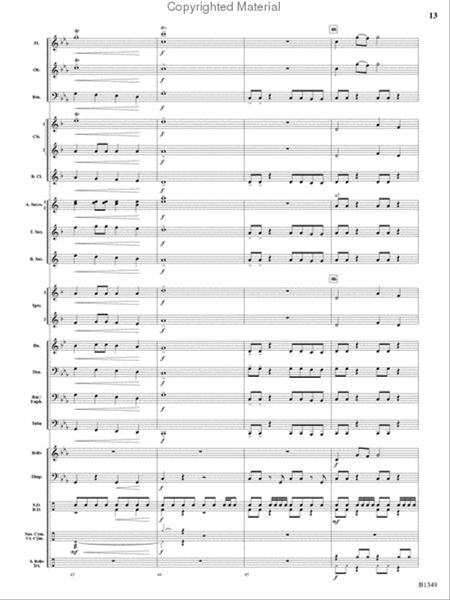 Carpathia Concert Band scores gallery preview page 12