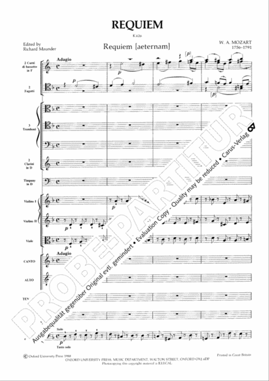 Requiem Requiem 4-Part scores gallery preview page 10