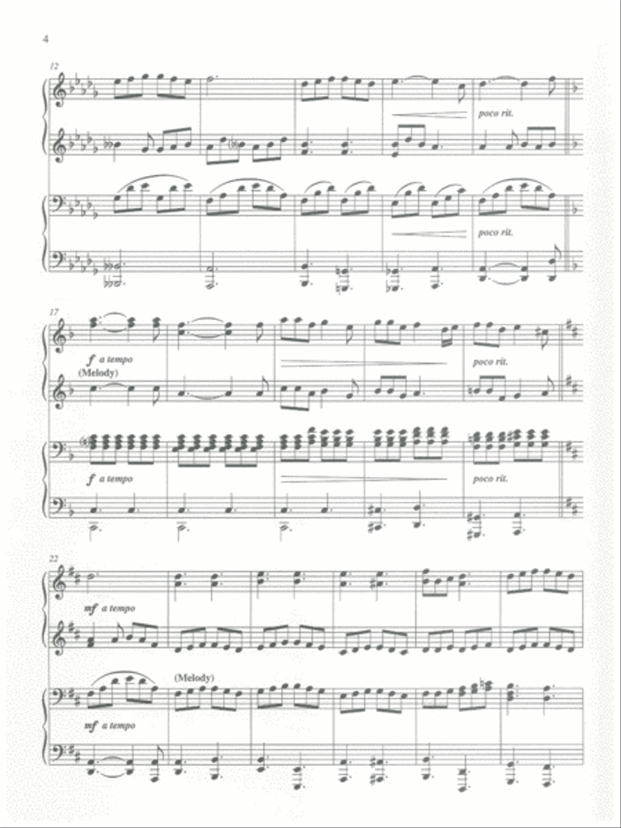 Contemporary Hymns and Songs II Piano Accompaniment scores gallery preview page 23