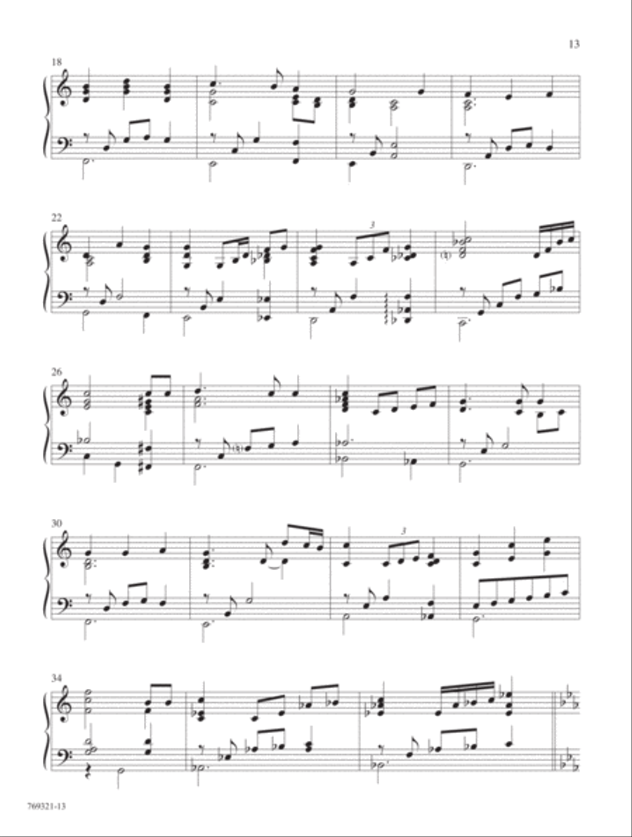 Ever in Joyful Song! Ever in Joyful Song! Piano Solo scores gallery preview page 6