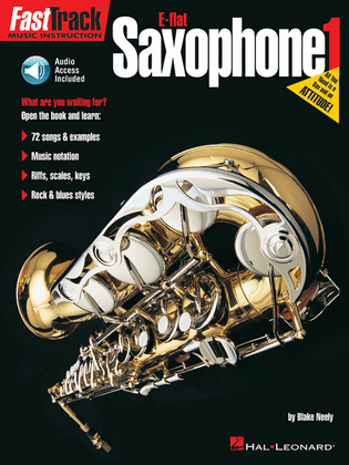 Book cover for FastTrack E-flat Saxophone 1